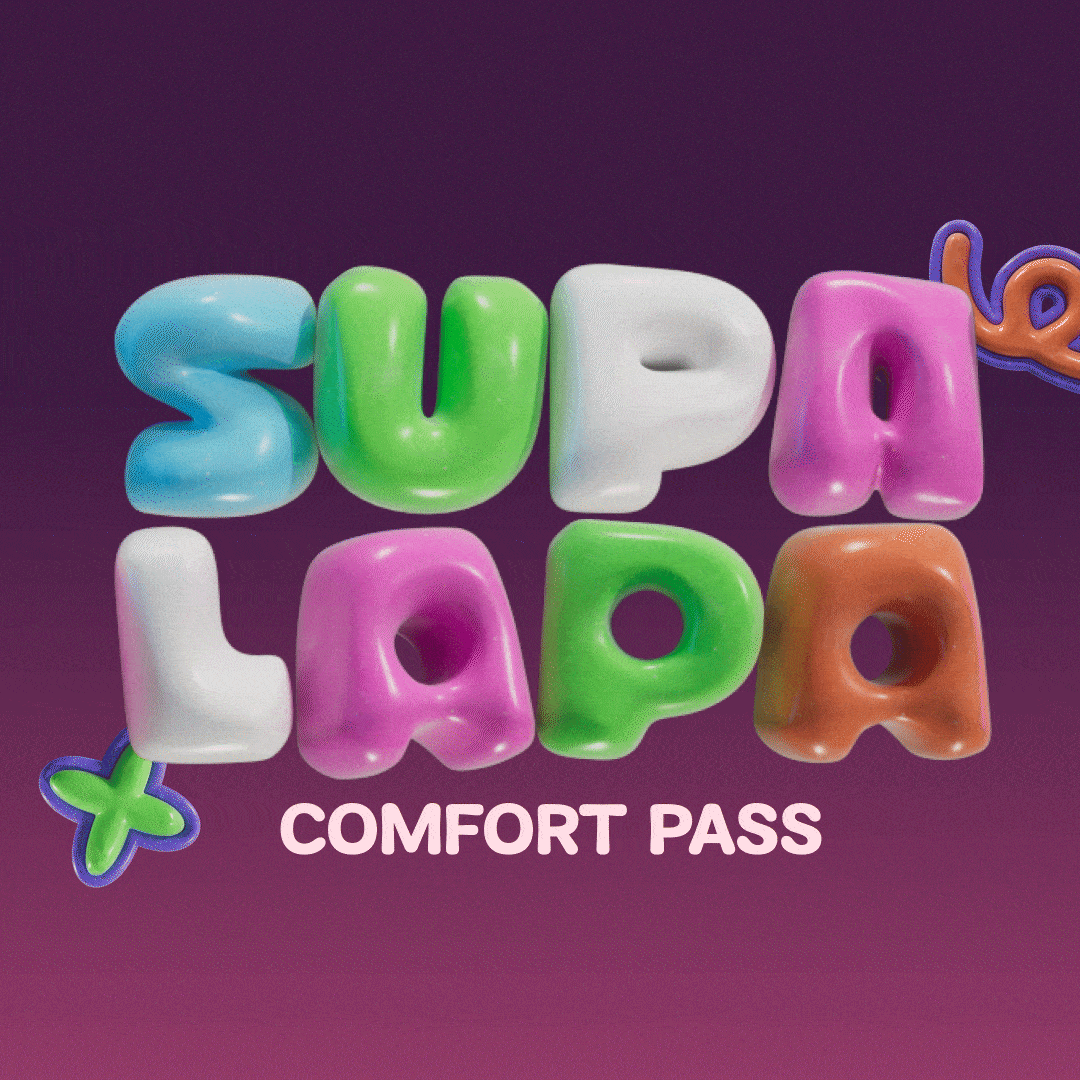 SUPALAPA Festival 2024 - COMFORT PASS DAY 1 (Single day, 2nd March)