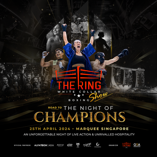 Jack Harding - The Ring White Collar Boxing Show Apr'24 - Cocktail Table + 8pax Entry